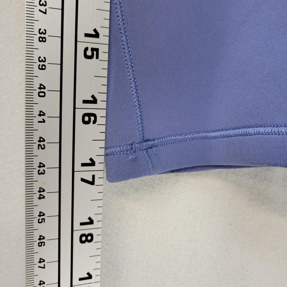 Lululemon‎ AirWrap Pullover Hoodie Womens 4 Blue Purple Cropped W3ECQS - Picture 8 of 9